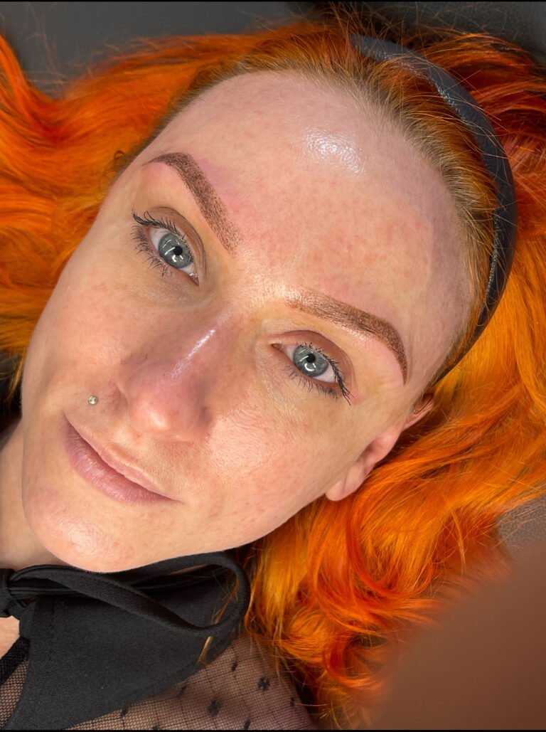 Powder brows after in Omaha Nebraska